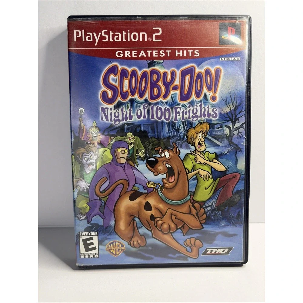 Scooby Doo Night of 100 Frights / PlayStation 2 PS2 / CIB / Clean / Tested /NM